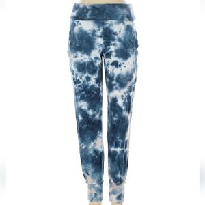 $171 Young Fabulous and Broke knit harem pants tie dye like new